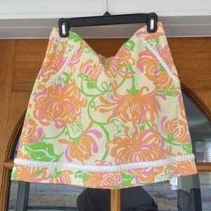 Lilly Pulitzer Women’s Skort Floral Pink/orange Size 6